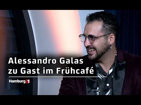 Alessandro Galas zu Gast im Frühcafé bei Hamburg 1