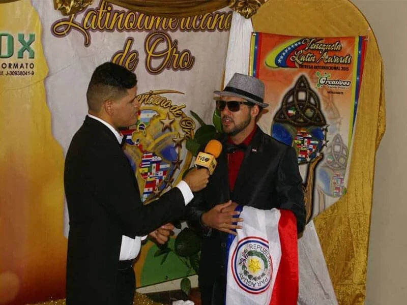 Im Interview bei den Premios Latinoamericanos de Oro